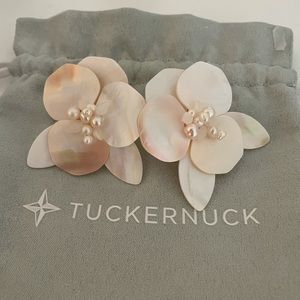 Tuckernuck Pearl Floral Earrings